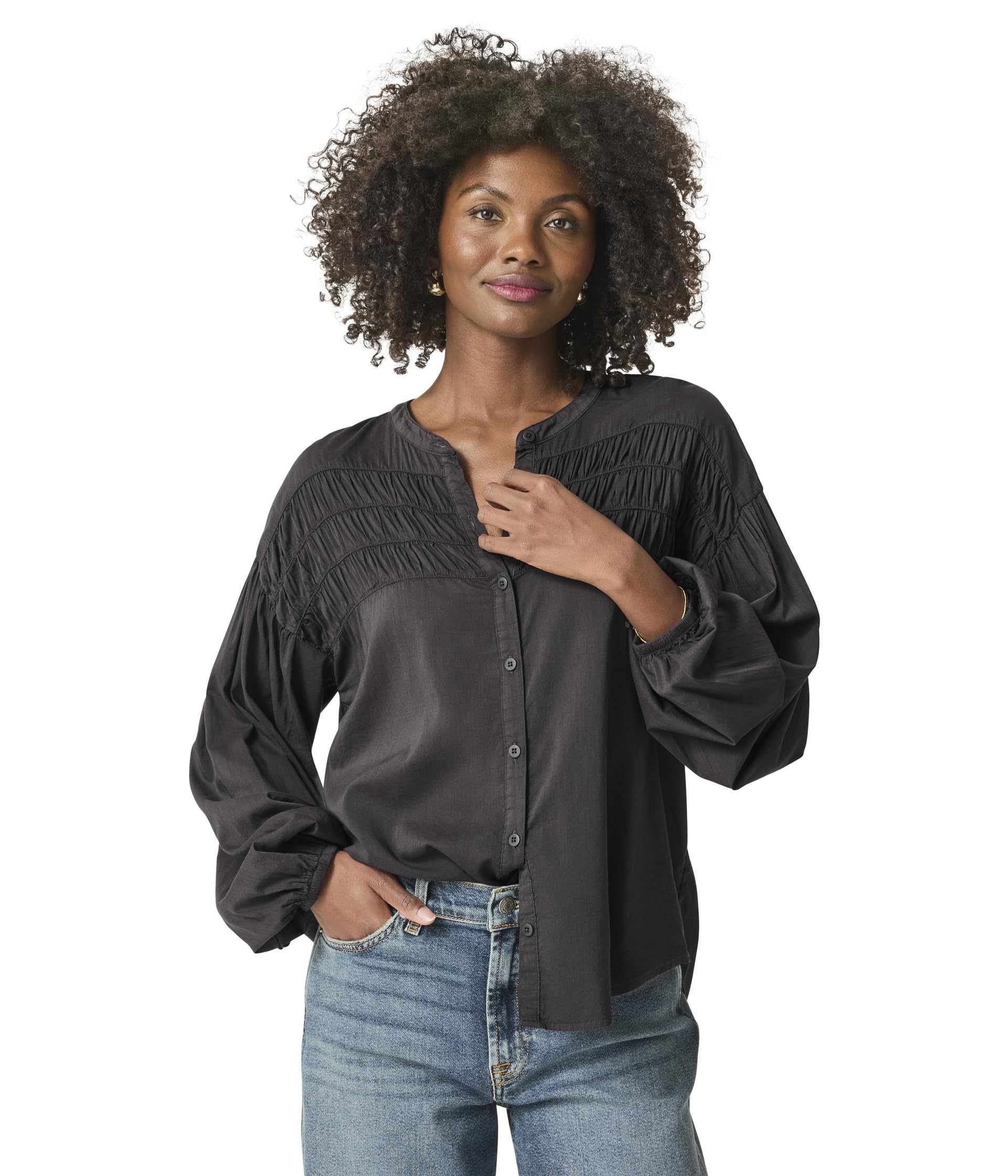 

Блуза Splendid Katerina Blouse, цвет Lead