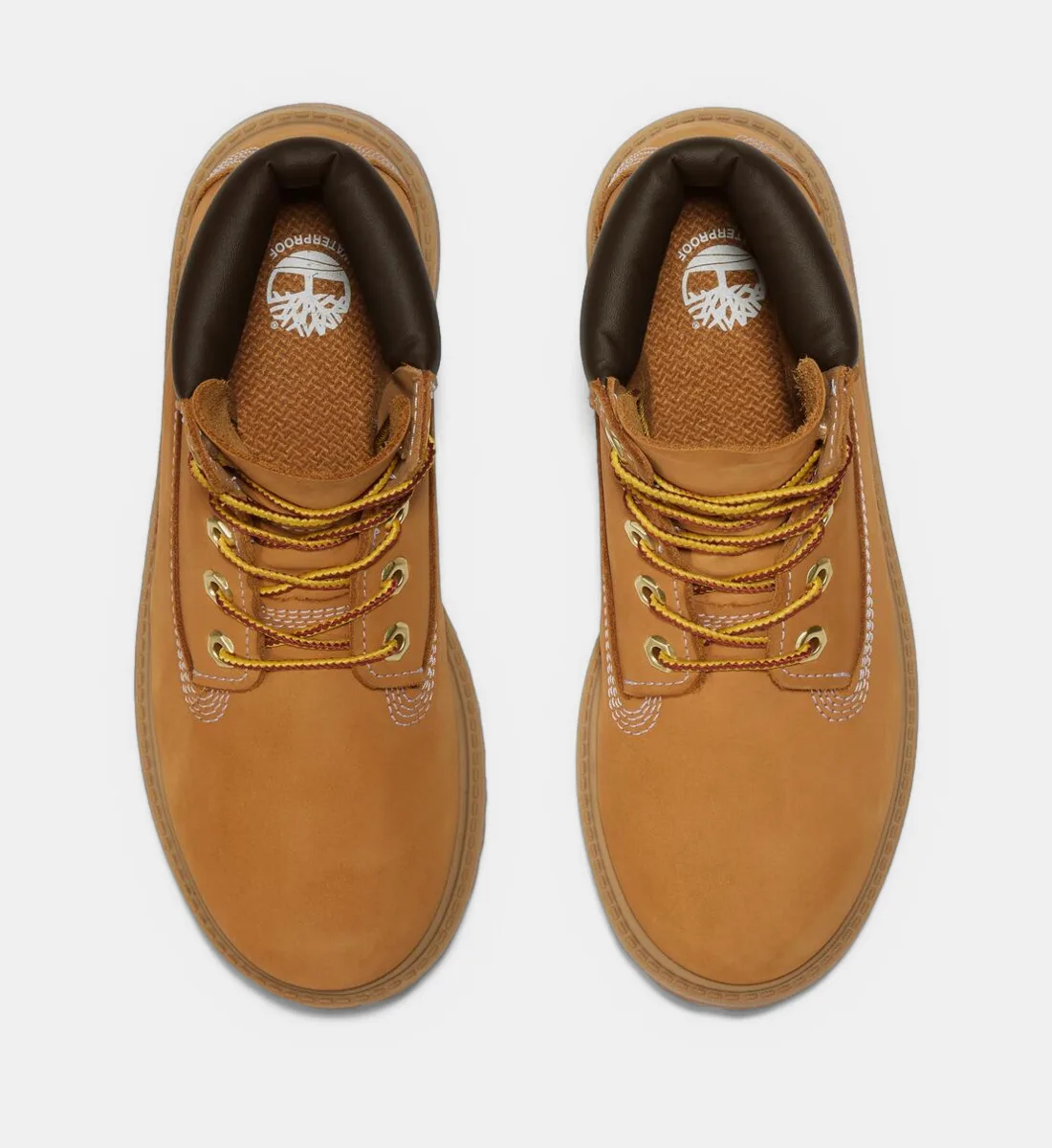 Премиальные кожаные ботинки 6 дюймов Timberland, коричневый — фото 4