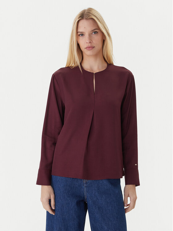 

Блузка relaxed fit WW0WW47339 Tommy Hilfiger, красный