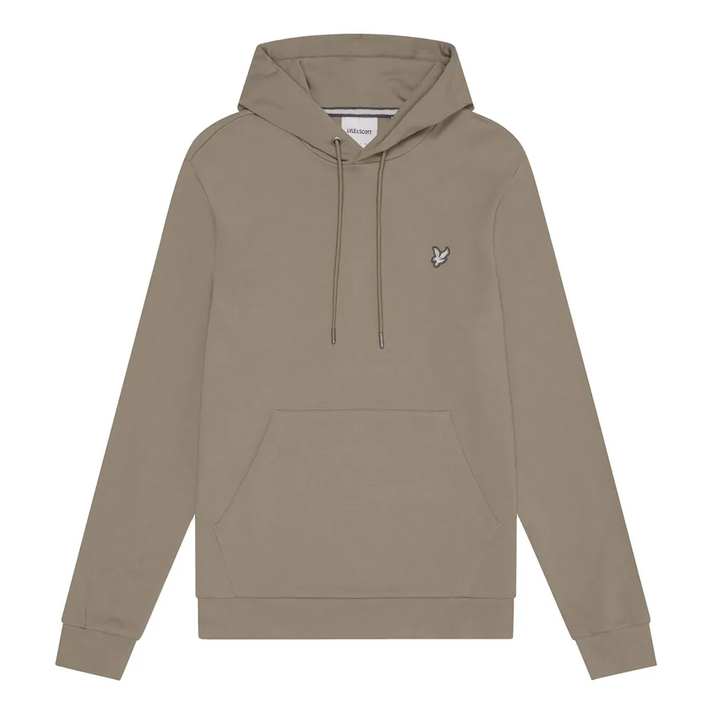 

Худи Lyle & Scott Diagonal Weave, коричневый