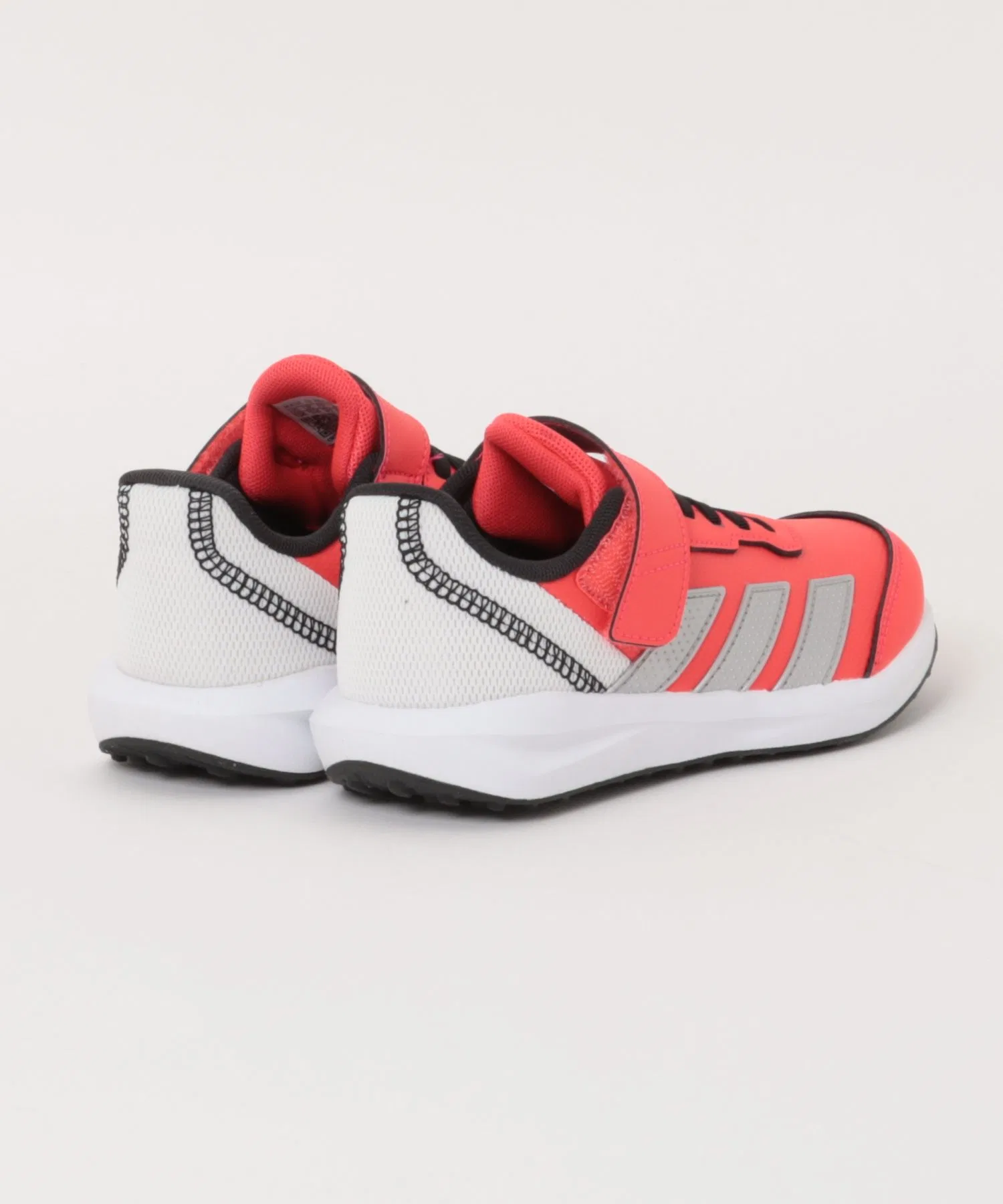 Детские кроссовки adidas FAITO EL K красные — фото 2