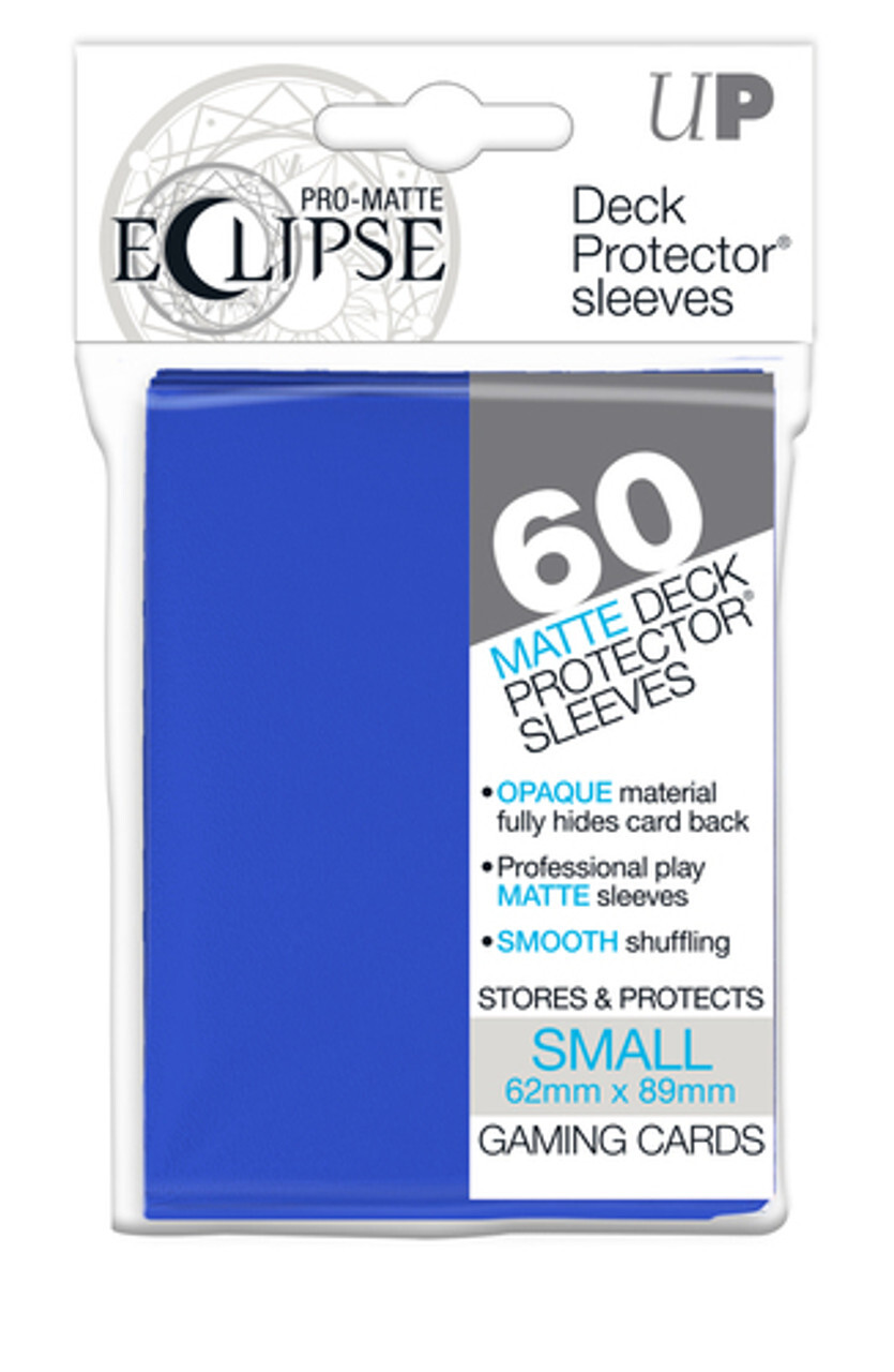 

Аксессуары Pro-Matte Eclipse Small Size Card Sleeves - Pacific Blue (60ct)