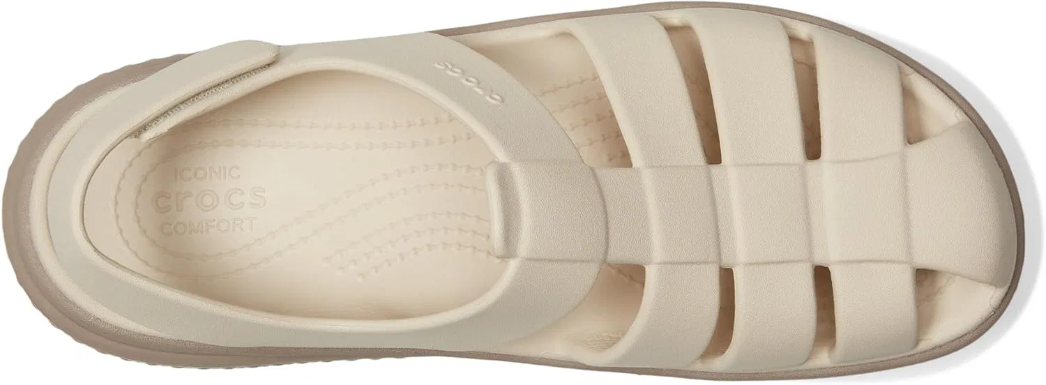 Сандалии Crocs Unisex Stomp Fisherman на каблуке, Almond Tint — фото 2