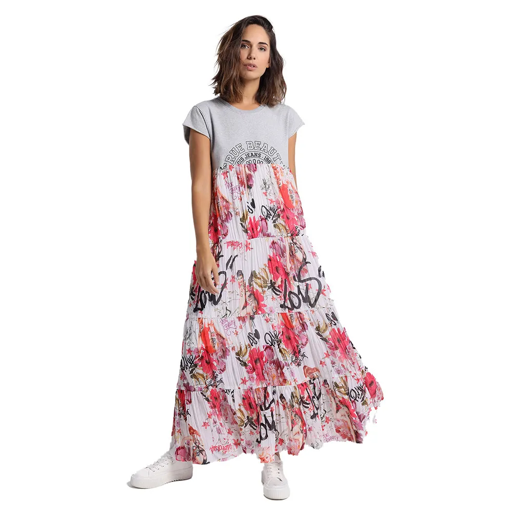 

Платье Lois Jeans 8474 short sleeve long, белый
