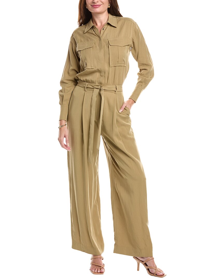 

Reiss Liliana Широкий комбинезон, бежевый