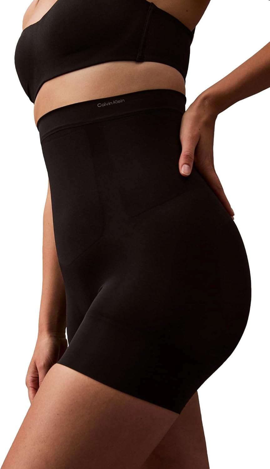 Утягивающее белье Calvin Klein для женщин Secure Sculpt с высокой талией и длиной до середины бедра, Black — фото 4