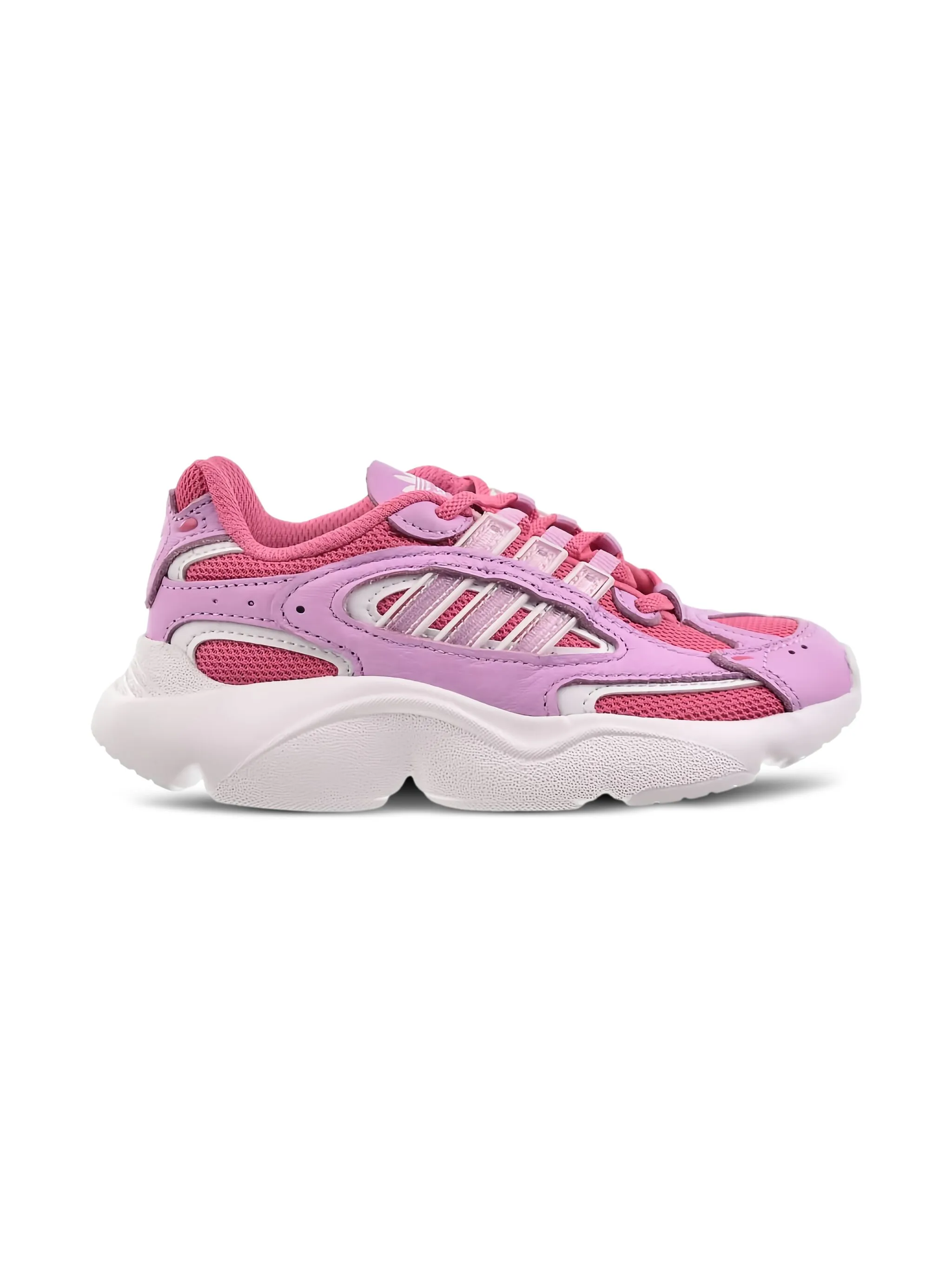 Кроссовки Ozmillen EL Adidas Kids, розовый — фото 2