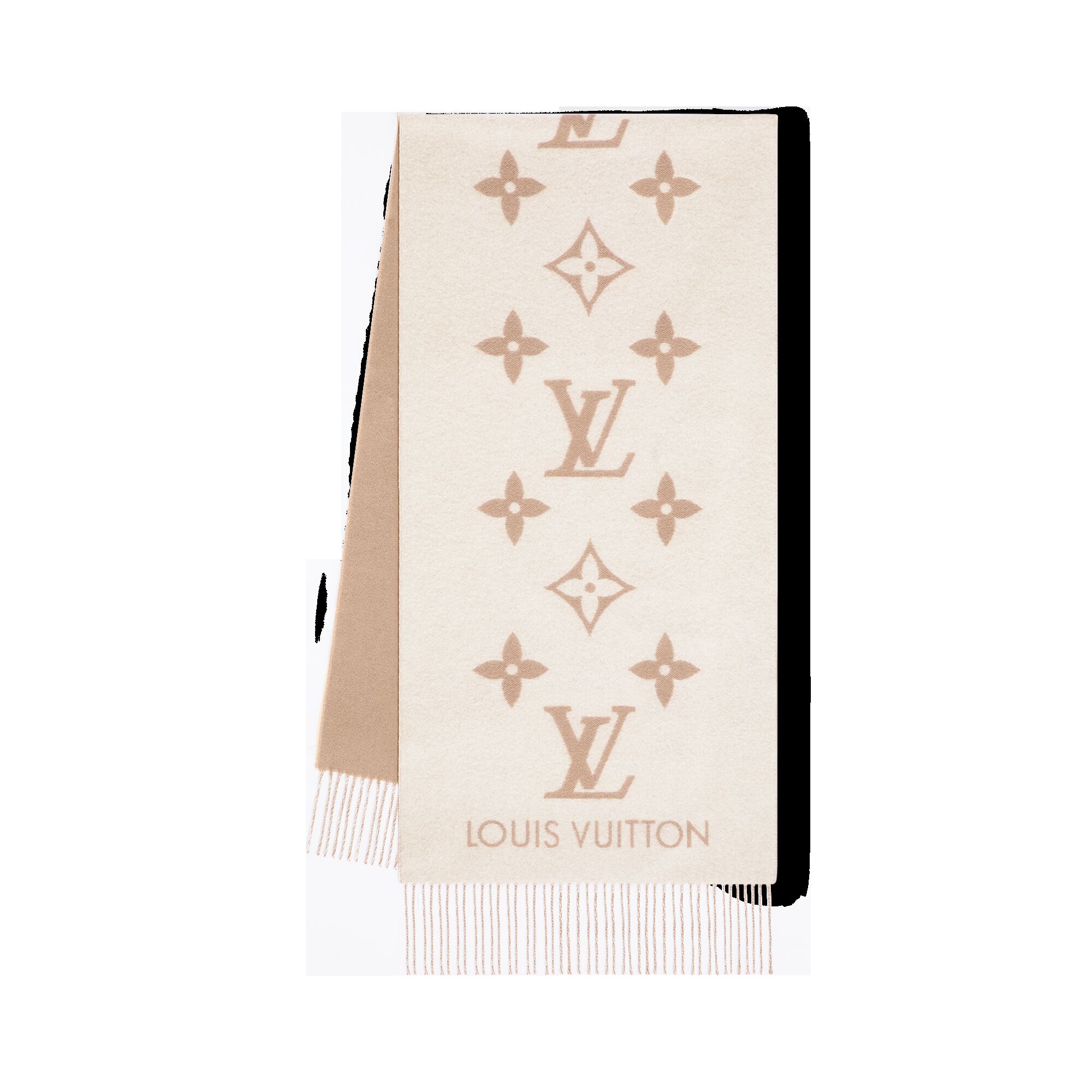 

Шарф Рейкьявика Louis Vuitton, бежевый