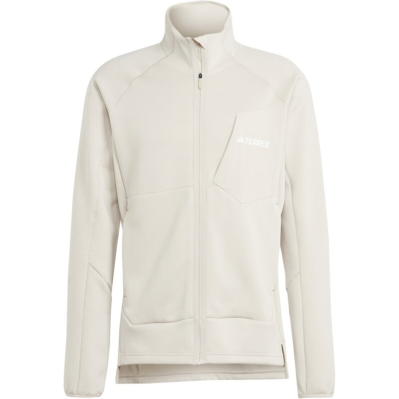 

Куртка Terrex Xperior Medium с застежкой-молнией на флисе Adidas, цвет wonbei