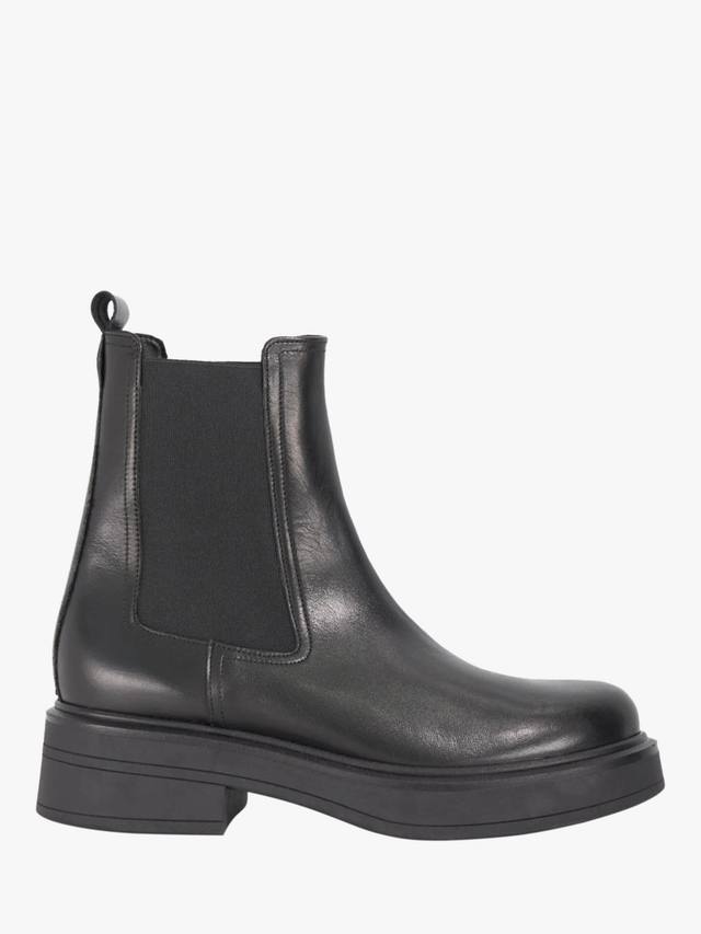 Кожаные челси ботинки Palomie в стиле чанки Dune London, Black