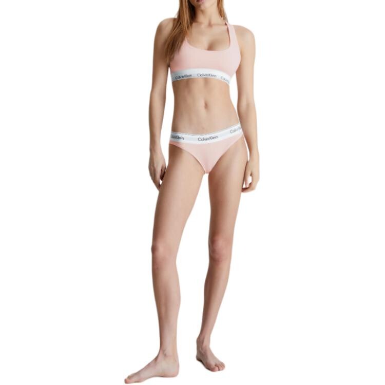 Женские трусы слипы Calvin Klein, розовый