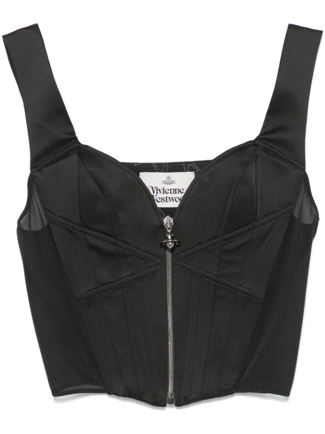 

Классический корсетный топ Vivienne Westwood, черный