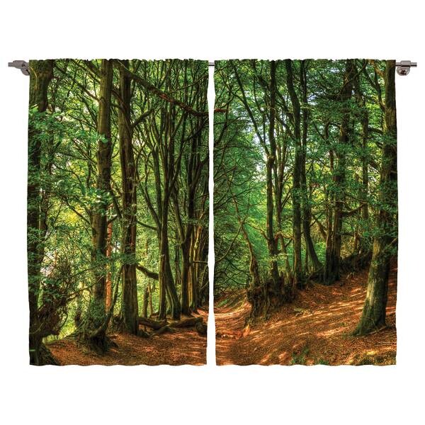 

Штора twentyfour Wald III (2 шт), 260 см цвет grün/braun