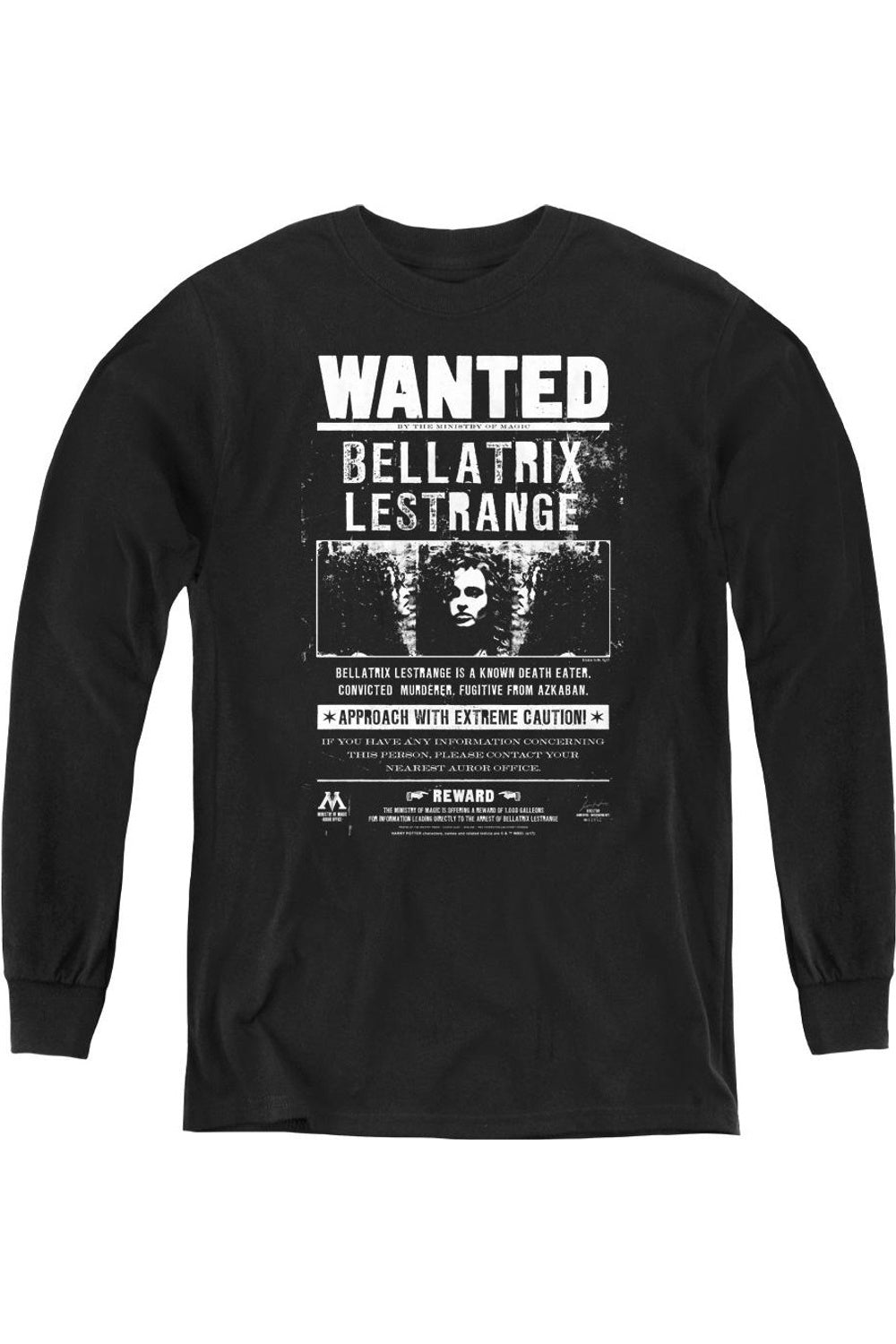 

Футболка с длинным рукавом "Гарри Поттер: В розыске Беллатриса" Gildan