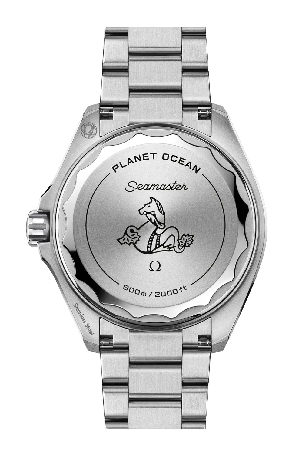 SEAMASTER PLANET OCEAN 600M 42 ММ, СТАЛЬ НА СТАЛИ - 217.30.42.21.01.001 OMEGA, золотой — фото 4