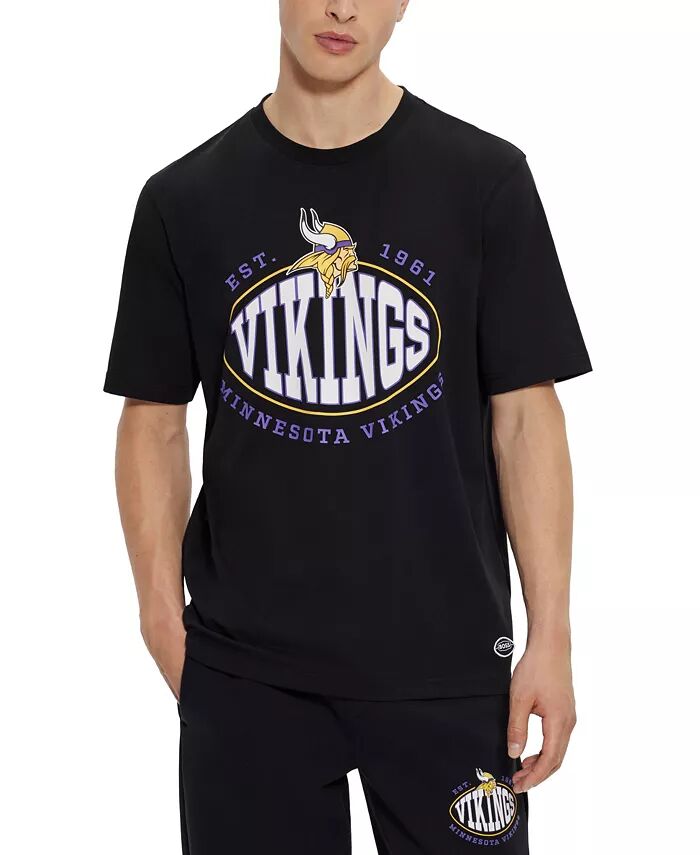 

Мужская футболка BOSS x NFL Minnesota Vikings Hugo Boss, черный