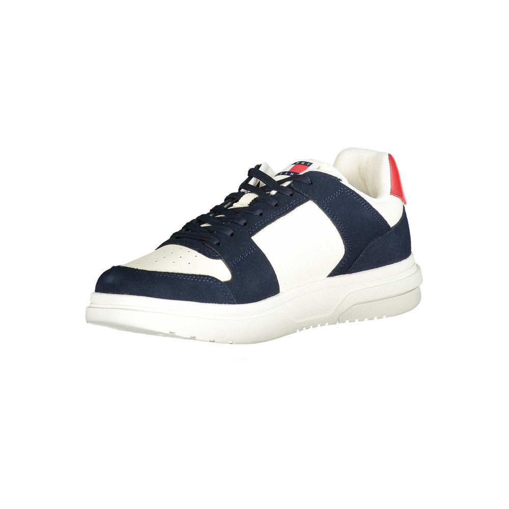Синие кроссовки из полиэстера Tommy Hilfiger, синий — фото 3