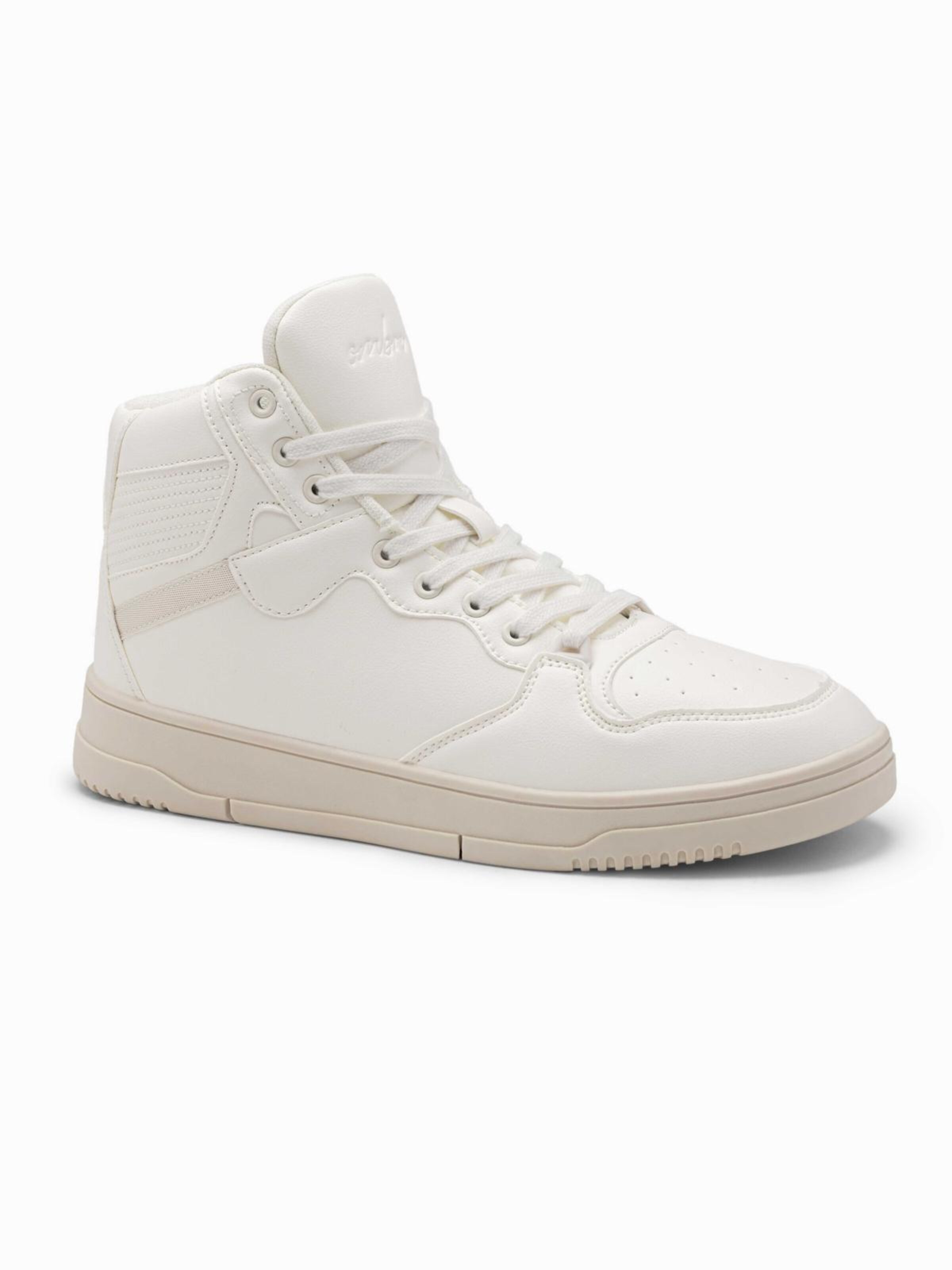 Ombre Кроссовки High-Top 'Fosh-0139' в белом цвете — фото 2