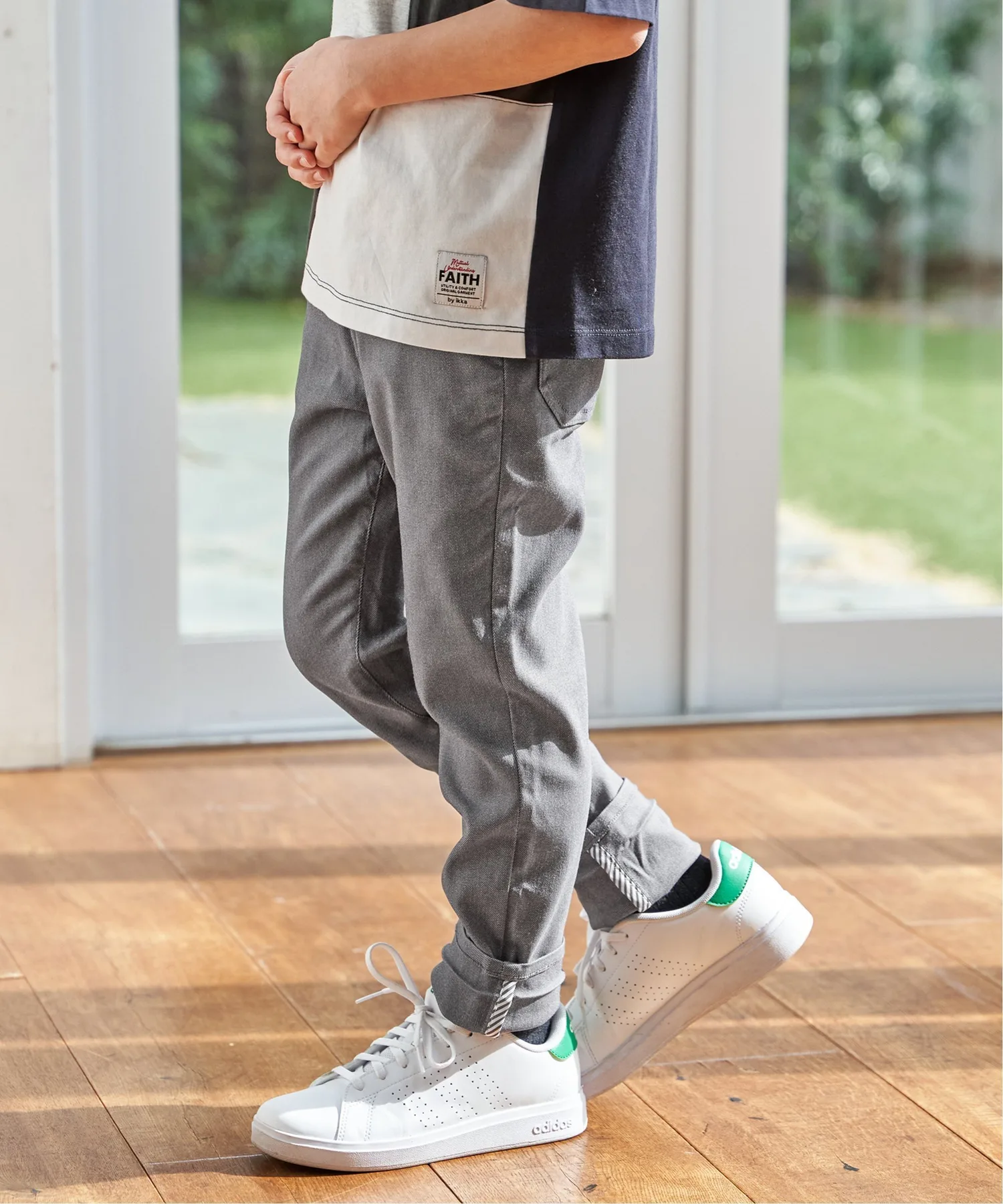 Удобные брюки GOKU Super Stretch для мальчиков (120-160 см) Ikka, Medium Gray