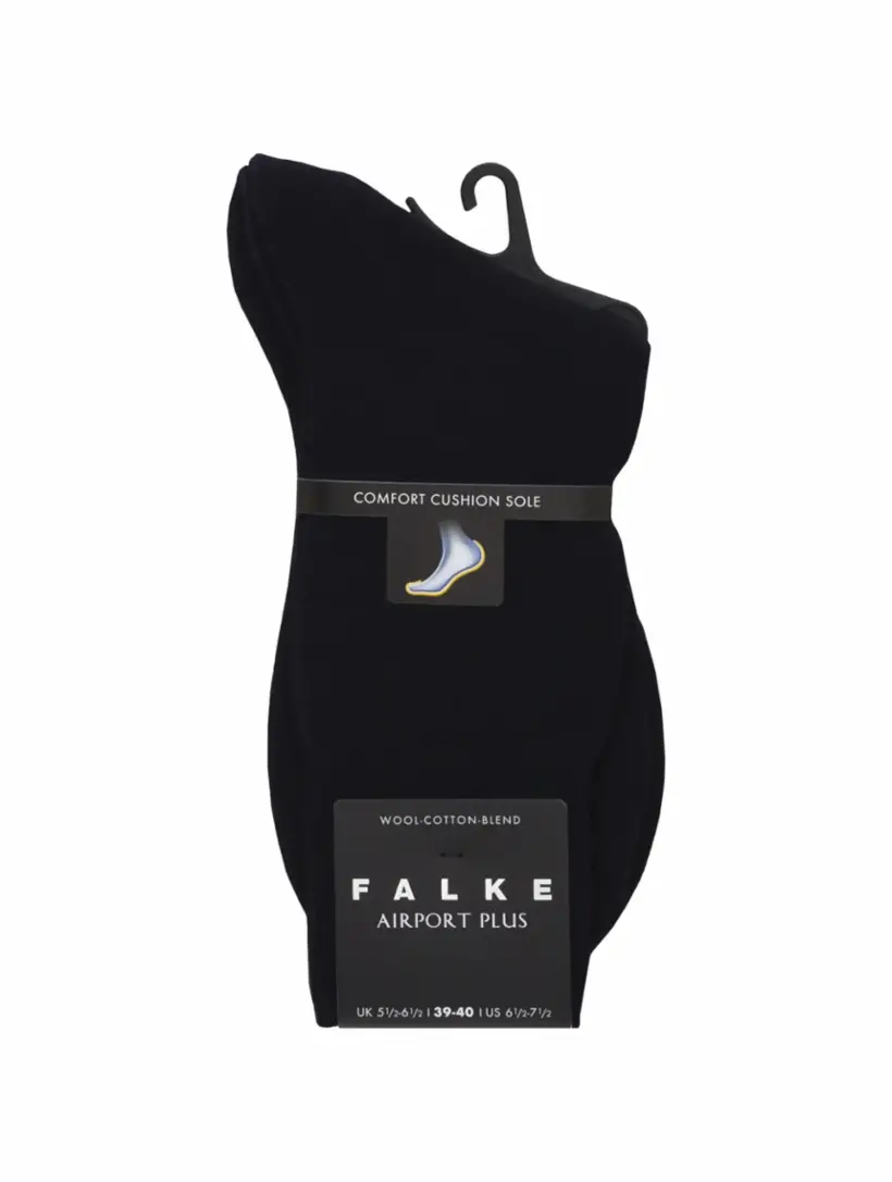 

Шерстяные высокие носки Falke, тёмно-синий