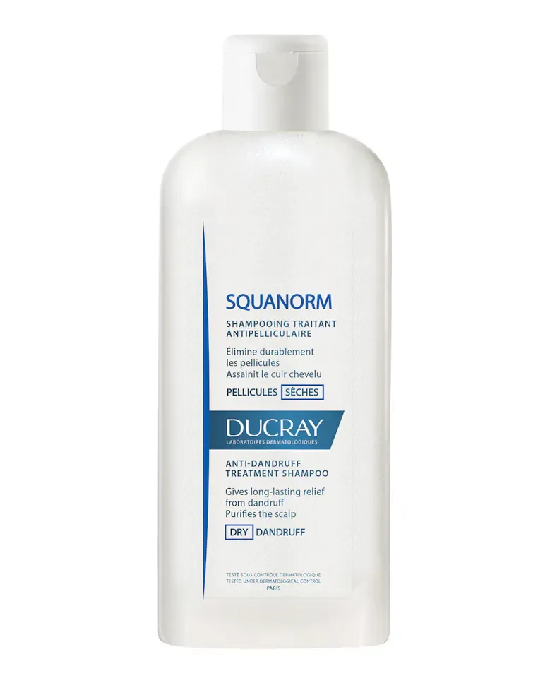 Шампунь Squanorm Сухая перхоть Ducray
