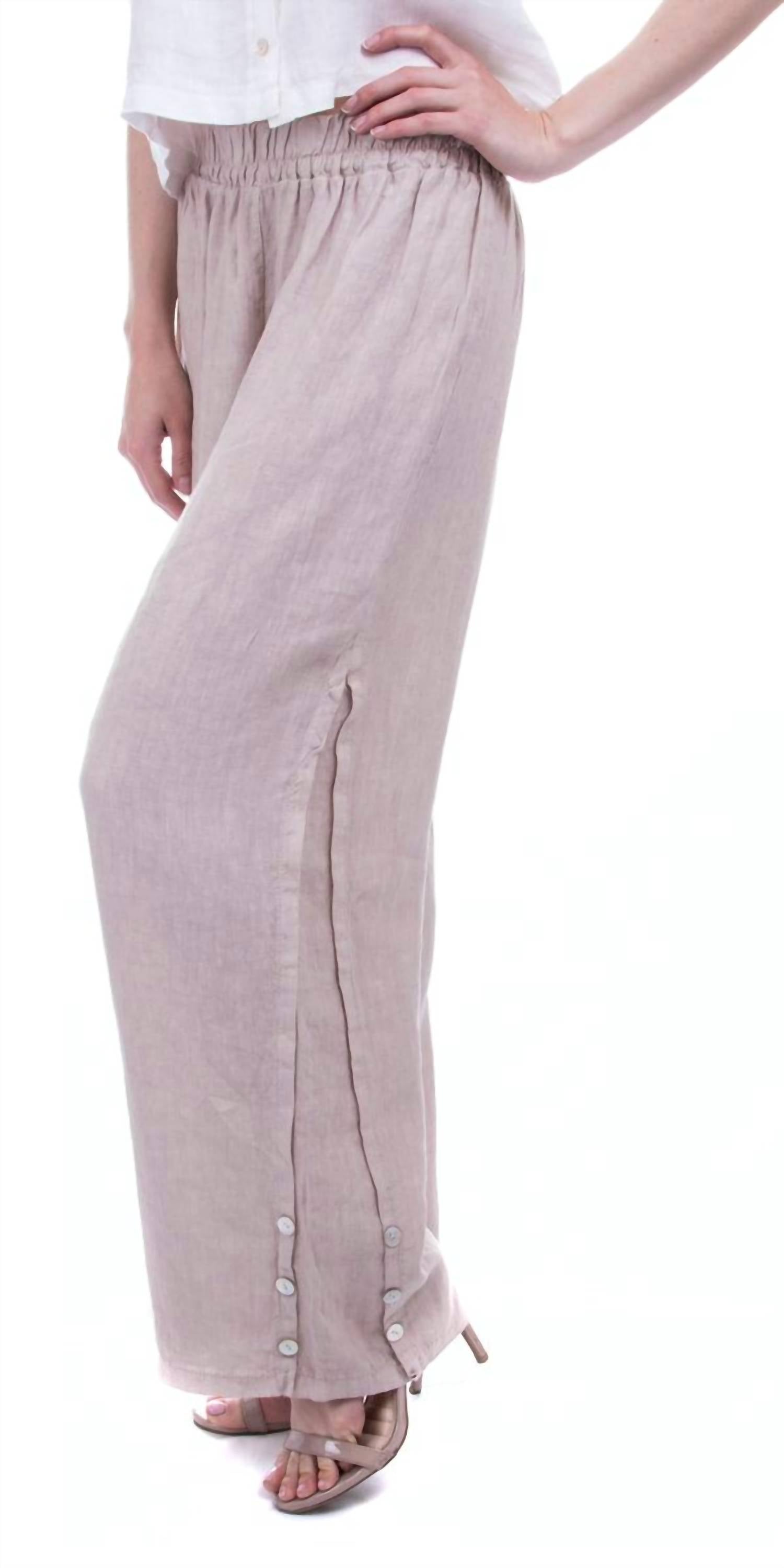 

Широкие брюки Sundaze песочного цвета Gigi Moda, песочный