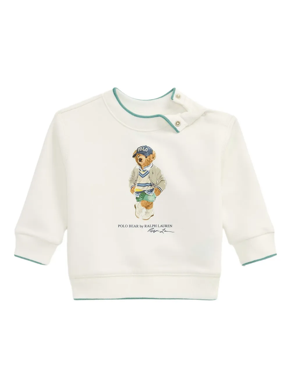 

Толстовка с логотипом POLO RALPH LAUREN KIDS, белый