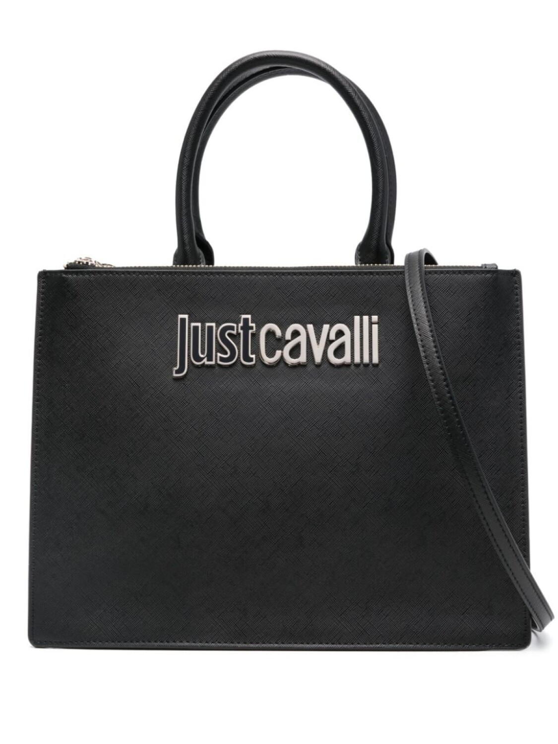 

Just Cavalli сумка-тоут с логотипом, черный