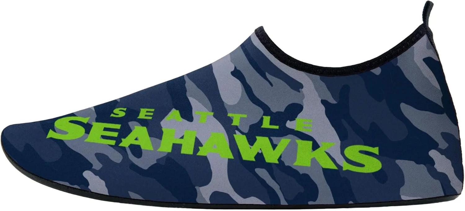 Мужские кроссовки NFL Team Camo Gym Aqua FOCO, носки для воды, носки для воды — фото 2