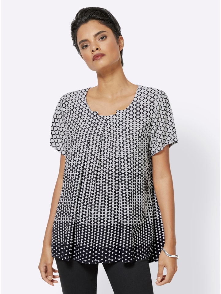 

Блузка creation L, черно-белый