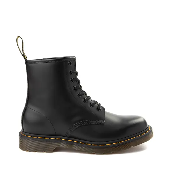 Ботинки мужские Dr. Martens из гладкой кожи, черный — фото 2