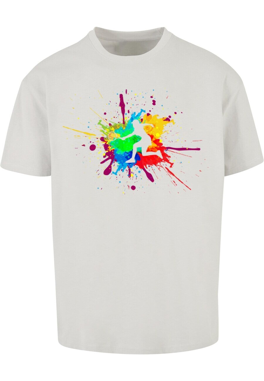 

Футболка Merchcode COLOR SPLASH PLAYER, серый
