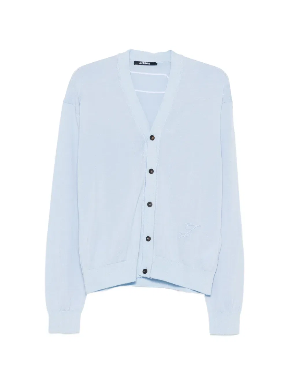 Кардиган с вышитыми пуговицами Jacquemus, синий