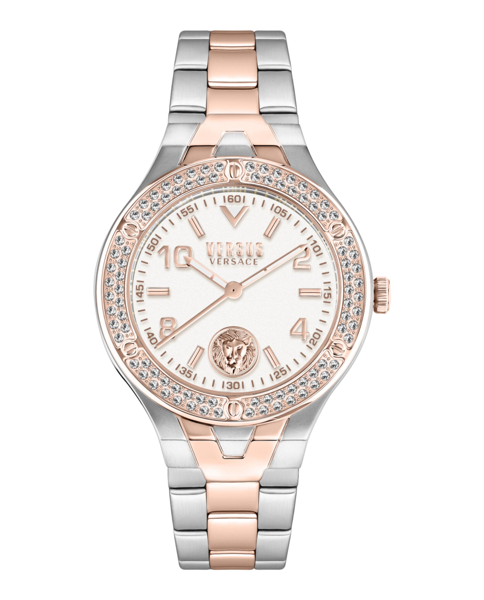 

Часы Vittoria Crystal Versus Versace, цвет two tone/two tone/white