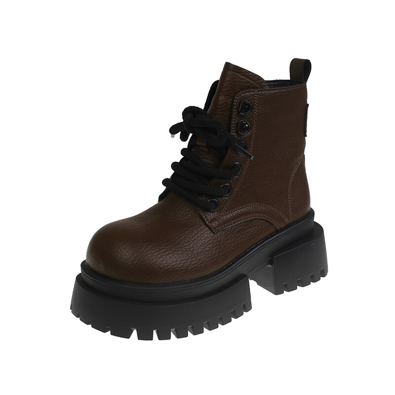 

Ботинки Martin Boot женские Bvfnlee, коричневый