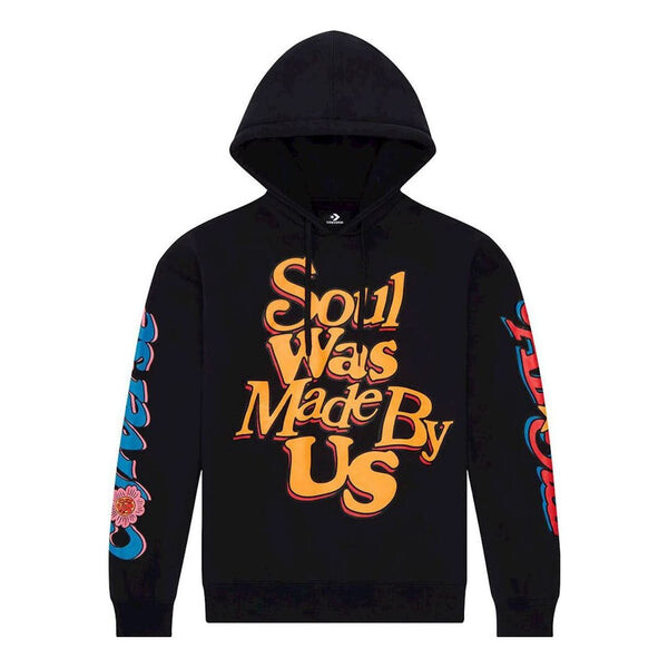 

Толстовка x joe freshgoods hoodie 'black' Converse, черный