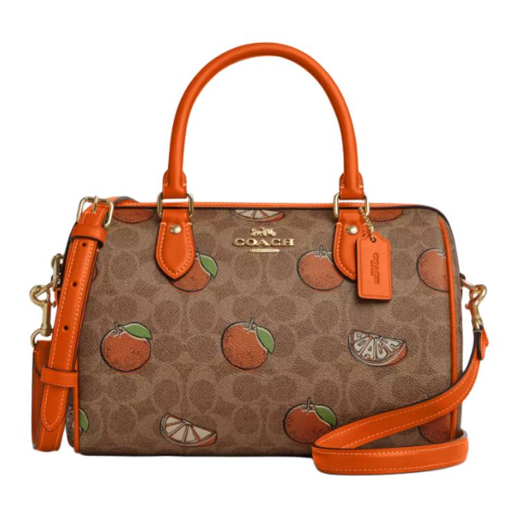 

COACH Сумка через плечо из прорезиненной ткани