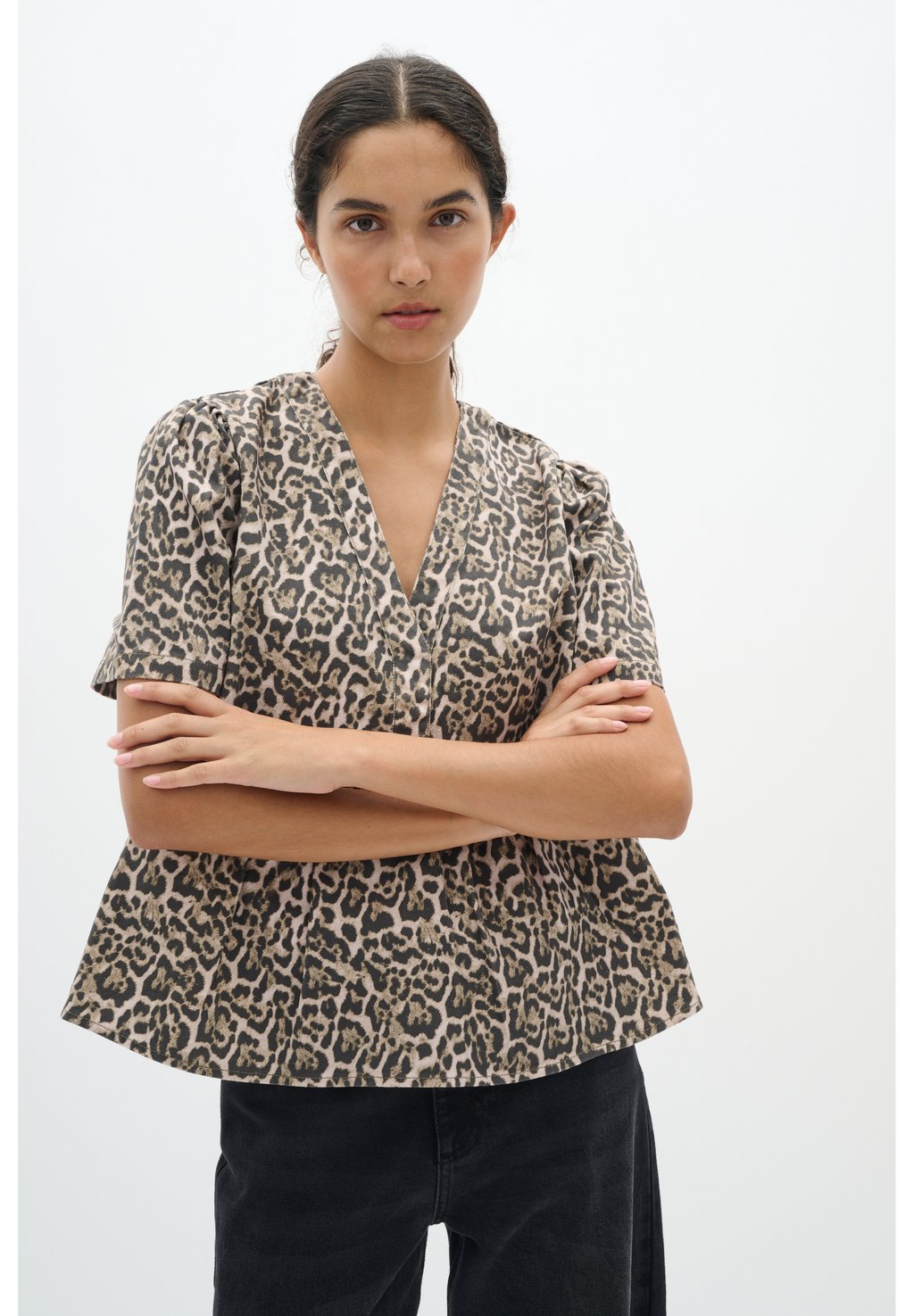 

Блуза DABNEYIW InWear, коричневый