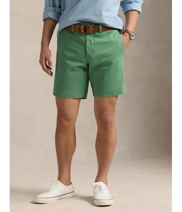 Шорты Бедфорд straight fit Polo Ralph Lauren, зеленый
