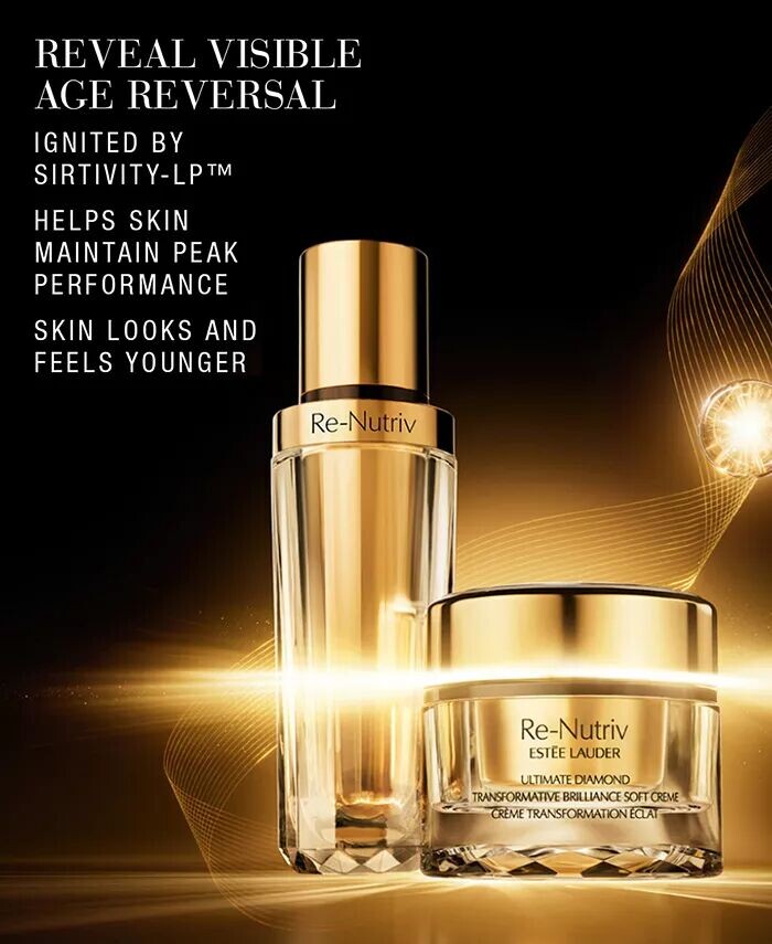 Re-Nutriv Ultimate Diamond Brilliance Creme Увлажняющий крем Estée Lauder — фото 3