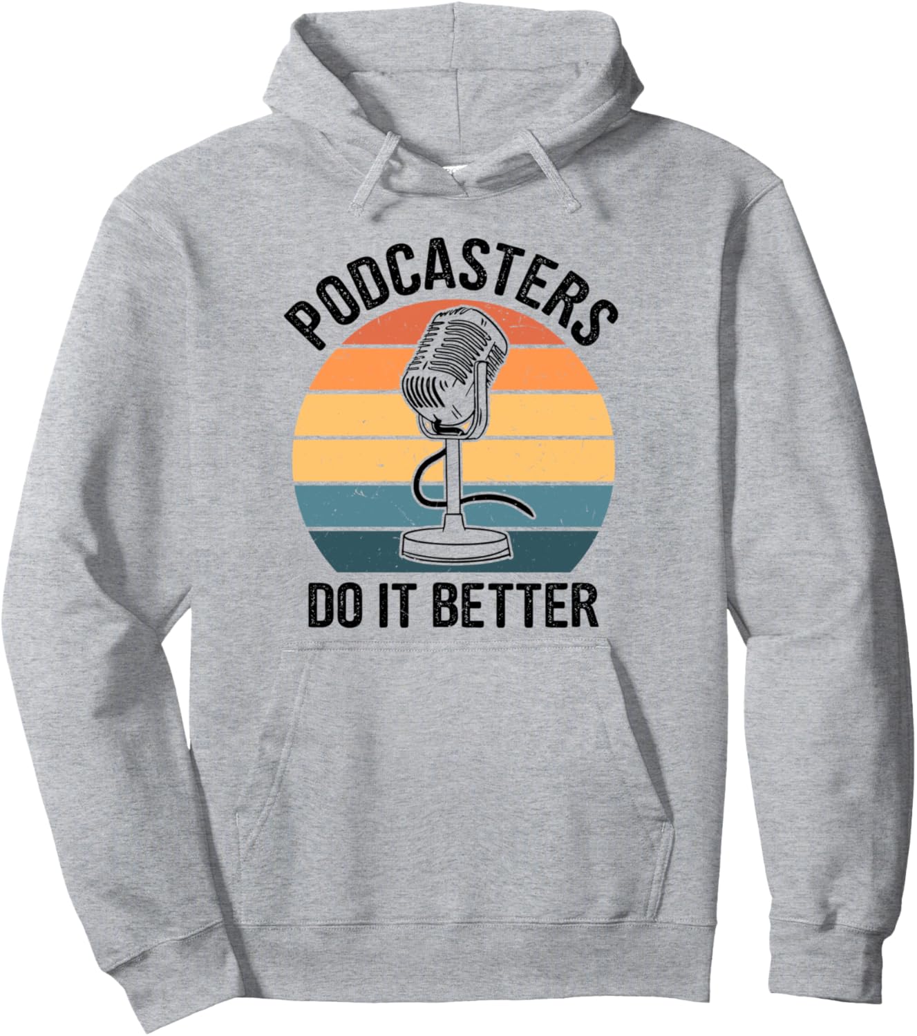 

Толстовка, Ведущий подкаста, слушатель подкаста, подкастер в толстовке Podcaster Podcast Podcasting Host, серый