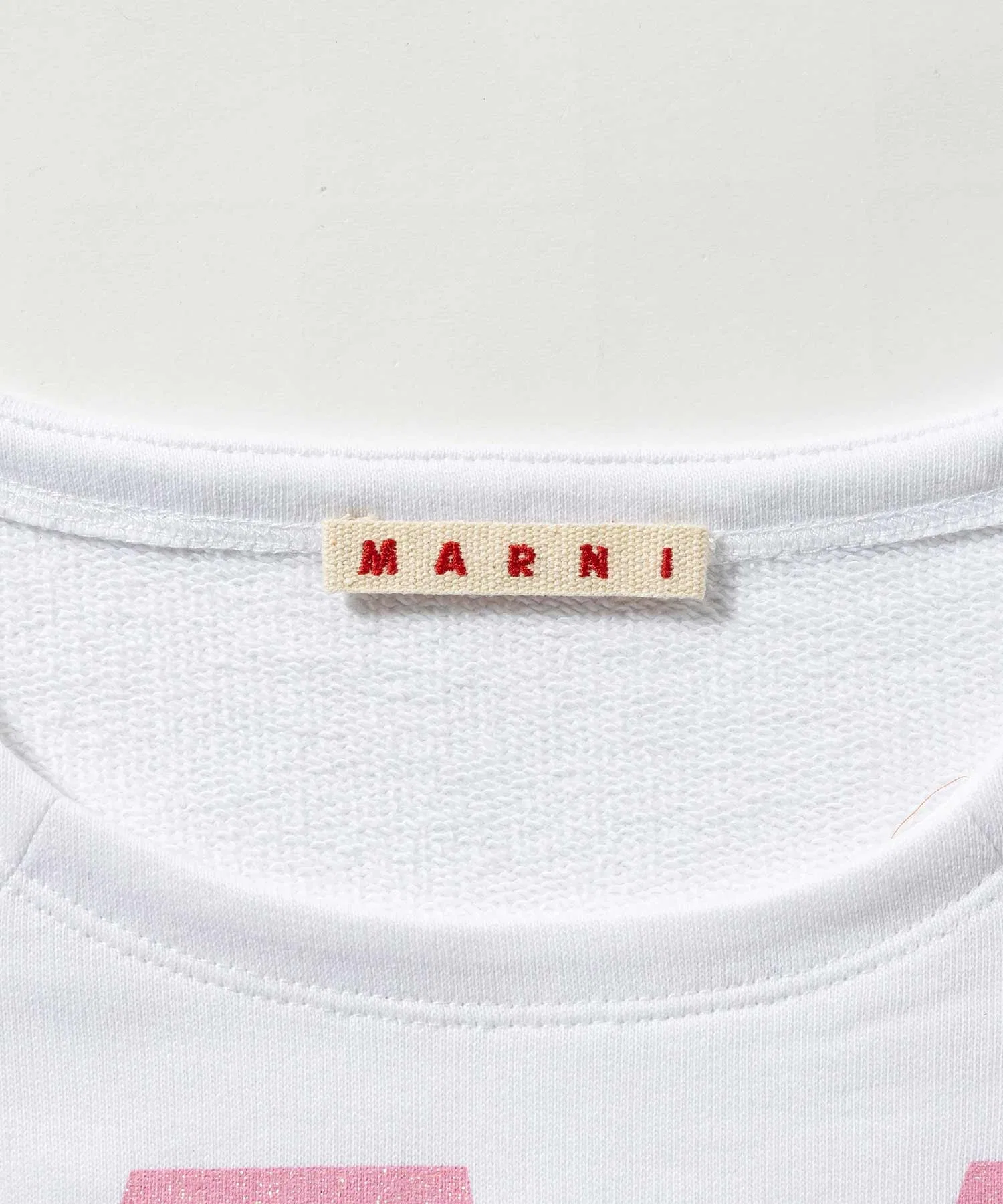 Детская и подростковая толстовка с длинными рукавами и логотипом бренда MARNI — фото 3