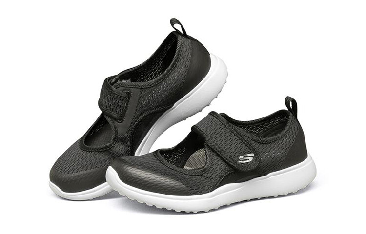 Кроссовки Microstrides Kids Lifestyle GS Low-top Black Skechers — фото 3