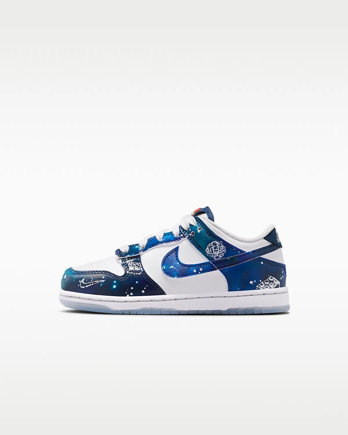 Кроссовки Nike Dunk Low x LEGO® Collection для малышей, White/Brave Blue/Metallic Platinum/Multi-Color