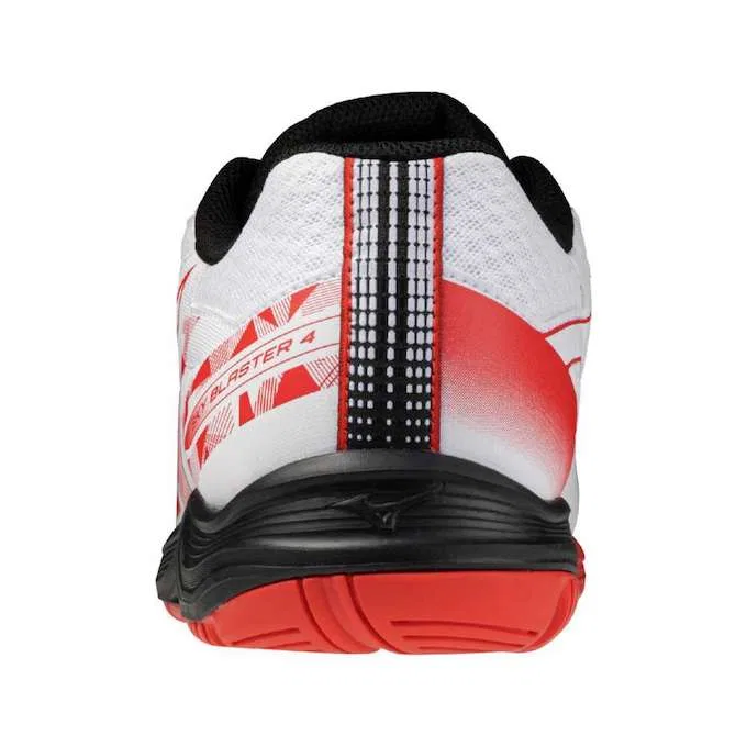 Кроссовки для бадминтона «Sky Blaster 4» от Mizuno, Wh/Rd/Bk — фото 4