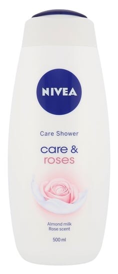 Питательный гель для душа 500мл Nivea, Rose & Almond Oil Care Shower — фото 2