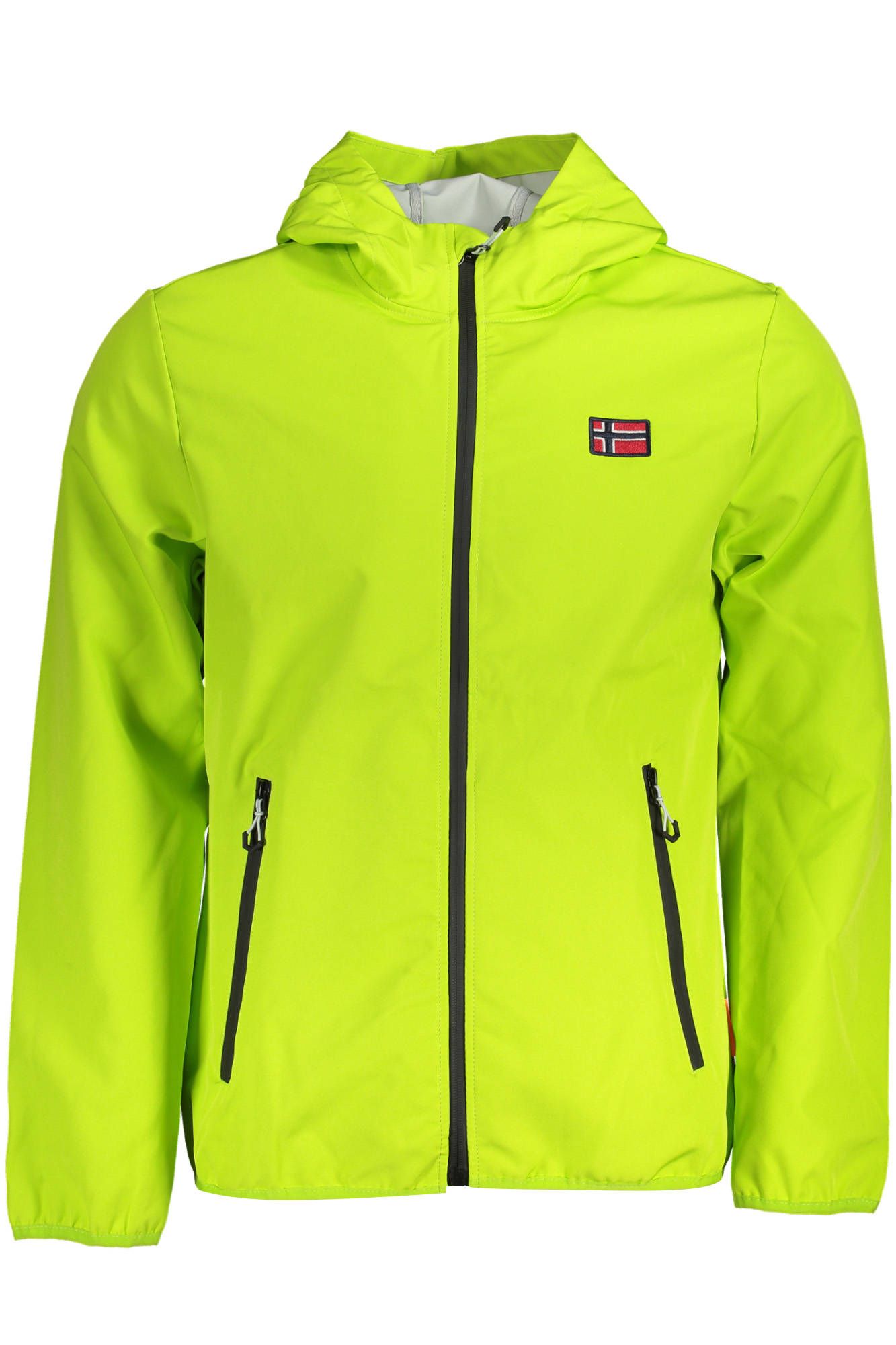 

Желтая мужская куртка из полиэстера Geographical Norway