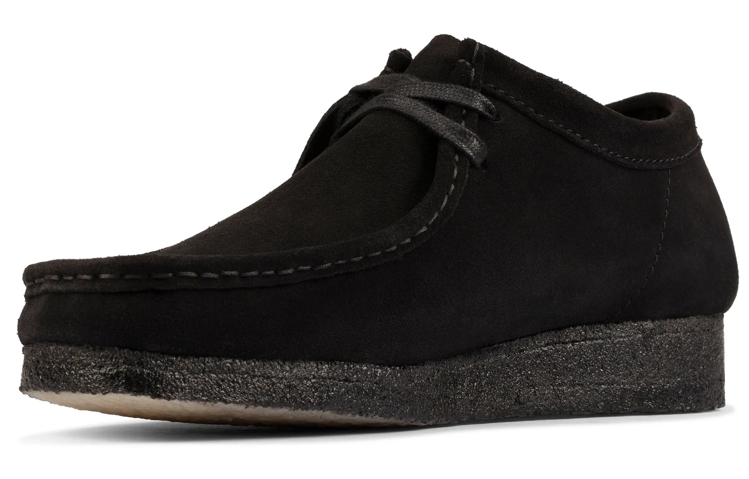 Clarks Туфли casual мужские originals cow split leather черные — фото 3