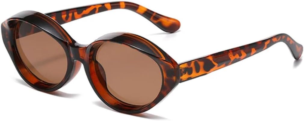

Классические роскошные круглые солнцезащитные очки с защитой от УФ-излучения UV400 для активного отдыха и вождения, популярные среди мужчин и женщин HHZZYVY, Leopard-brown