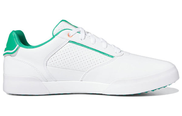 Кроссовки adidas Retrocross Spikeless Golf 'White Court Green', белый — фото 2